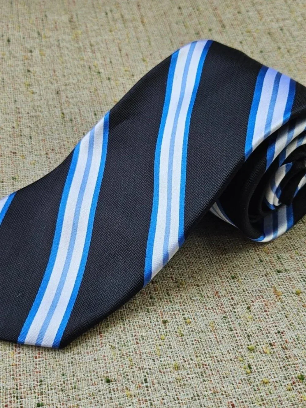 Vintage Brooks Brothers 346 Striped Silk Tie Men Neck Tie Classic Tie Made USA
